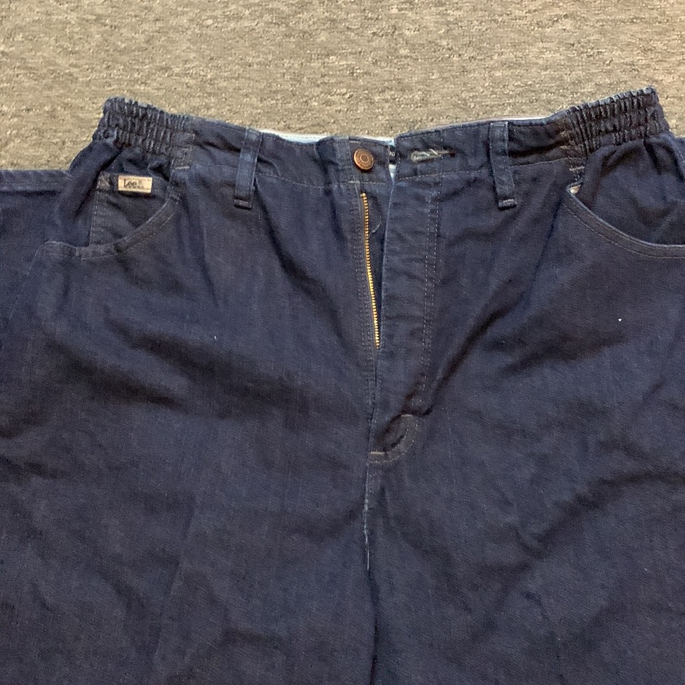 Lee Women's Navy Straight-Leg Jeans - Picture 2 of 4